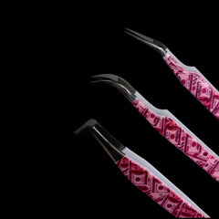 ‘Pretty & Paid’ 90 Degree Fiber Boot Tweezer