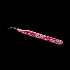 ‘Pretty & Paid’ Curved Fiber Tweezer