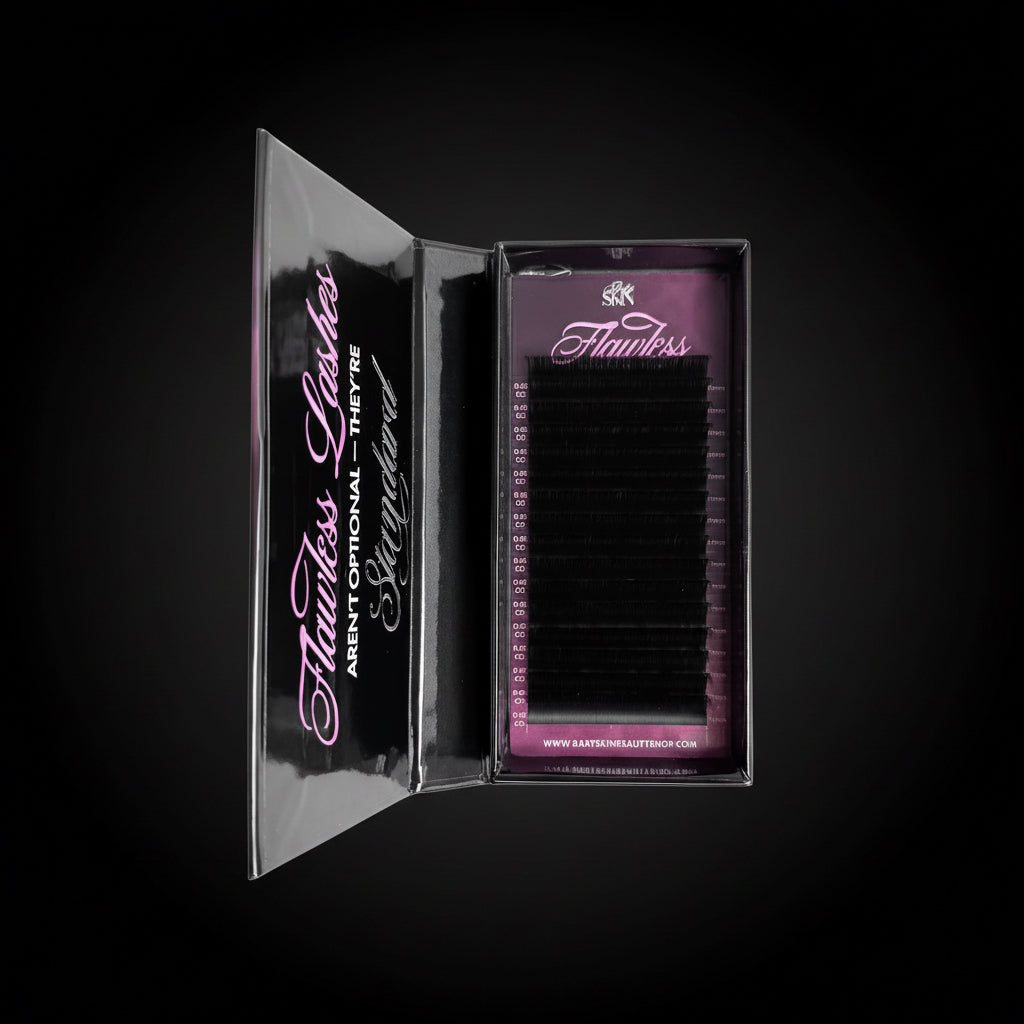 ‘FLAWLESS’ Cashmere Single Length Lash Trays