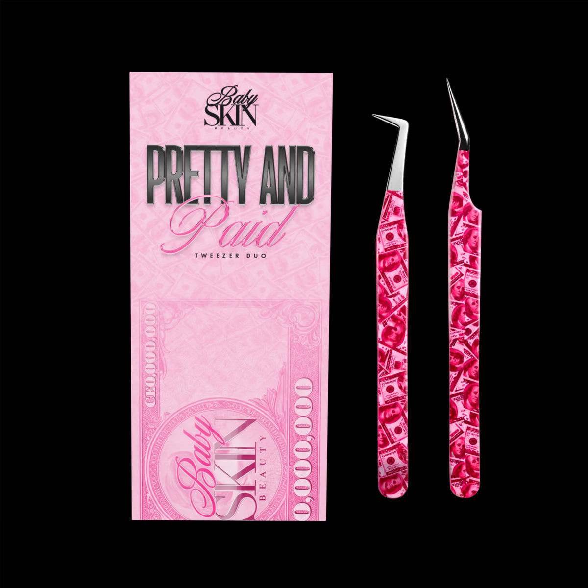 ‘PRETTY & PAID’ Tweezer Duo